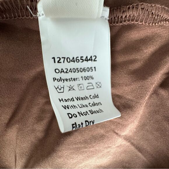 Commense Black Lace Dress Bronze Lining Bustier Straps Small NEW - Picture 13 of 14